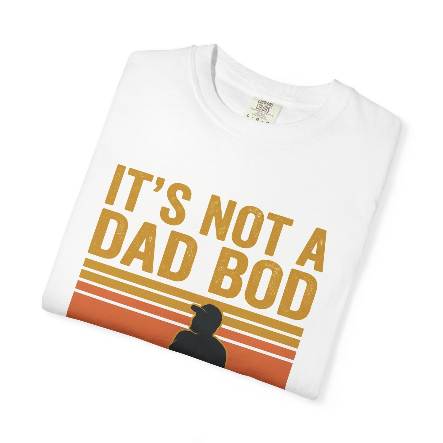 Father Figure T-Shirt — "It's Not a Dad Bod, It's a Father Figure" Retro Father's Day Tee