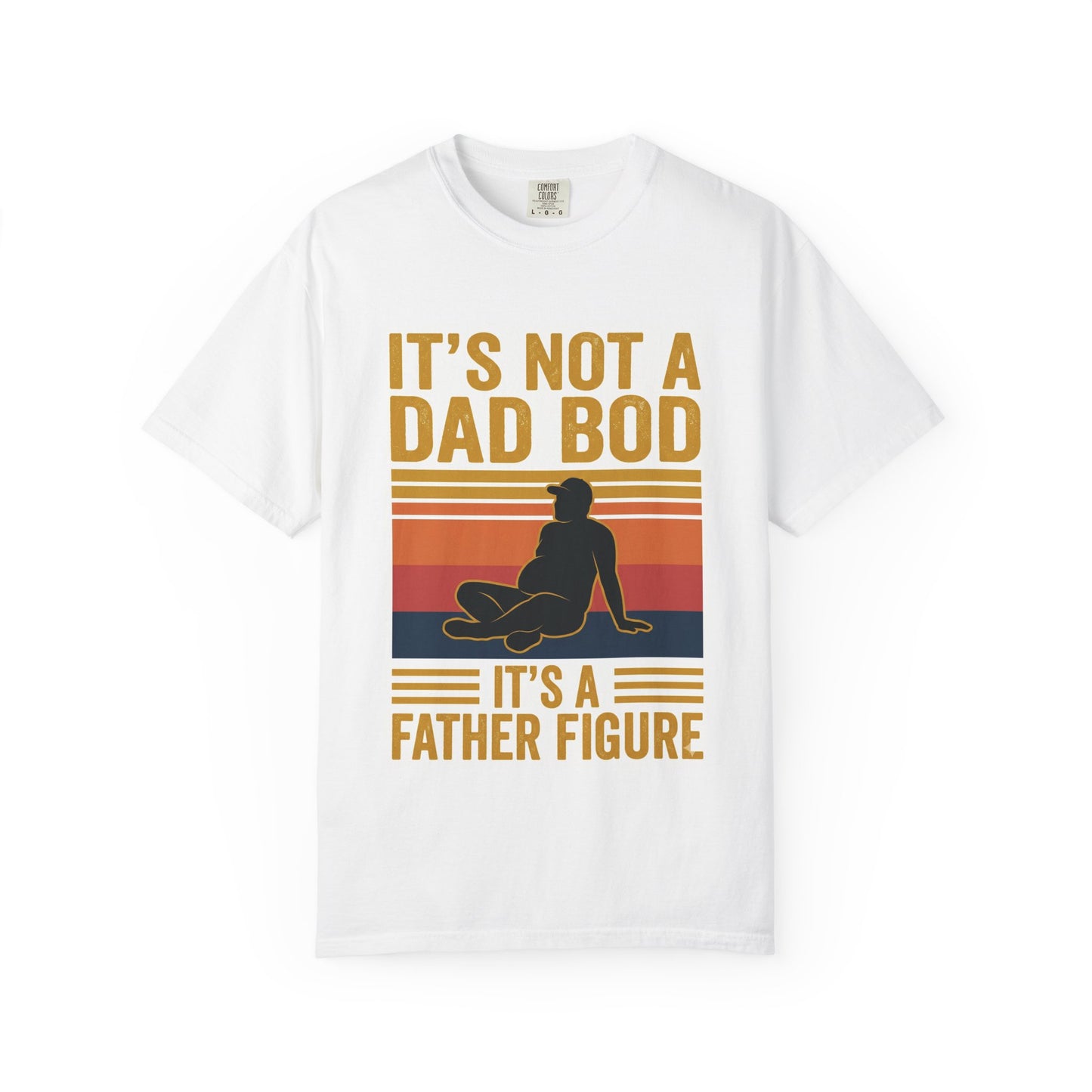 Father Figure T-Shirt — "It's Not a Dad Bod, It's a Father Figure" Retro Father's Day Tee