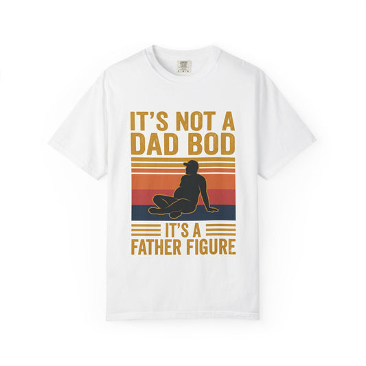 Father Figure T-Shirt — "It's Not a Dad Bod, It's a Father Figure" Retro Father's Day Tee