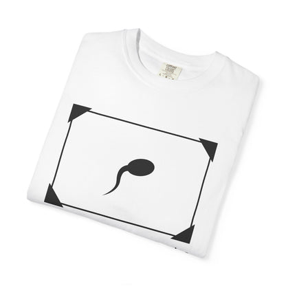 Funny 'This Is A Very Old Picture Of Me' T-Shirt — Novelty Sperm Frame Tee